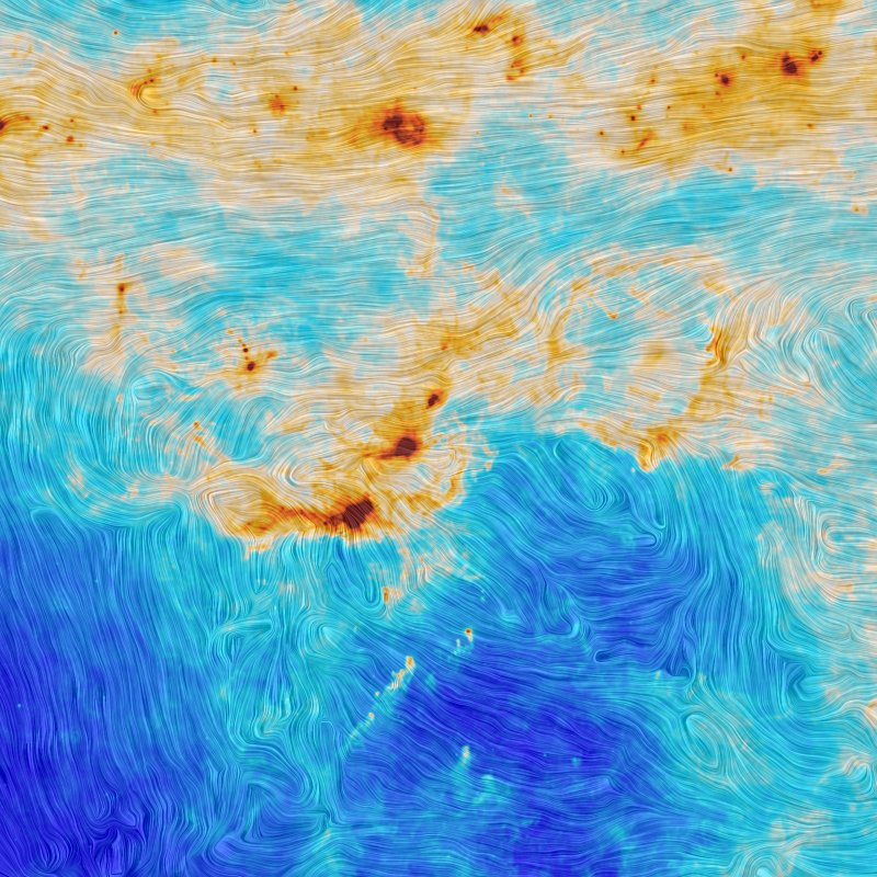 Illustration for article titled This Image of Stars Forming Looks Just Like Van Gogh's Starry Night